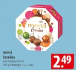 Aktuelles merci lovelies Angebot bei famila Nordost in Kiel ab 2,49 €