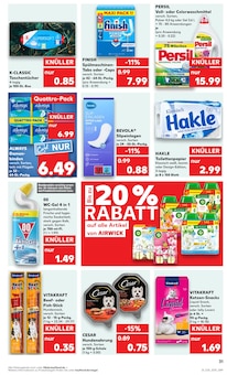 Hakle Angebot im Kaufland Prospekt, gültig von 19.06.2025 bis 25.06.2025 Hakle Angebot im aktuellen Kaufland Prospekt auf Seite 31