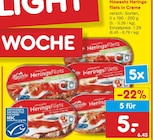 Heringsfilets in Creme Angebote von Hawesta bei Netto Marken-Discount Remscheid für 5,00 €