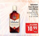 Finest Blended Scotch Whisky Angebote von Ballantine's bei Marktkauf Bautzen für 10,99 €