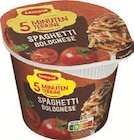5 Minuten Terrine Spaghetti Bolognese Angebote von Maggi bei Lidl Ulm für 0,99 €