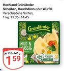 Grünländer Scheiben Angebote von Hochland bei GLOBUS Rostock für 1,59 €