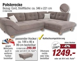 POCO Magdeburg - Polsterecke Angebot im Prospekt Polsterecke bei POCO im Magdeburg Prospekt für 1.249,00 €