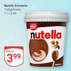 Eiscreme im Angebot bei GLOBUS in Gera Eiscreme Angebote von Nutella bei GLOBUS Gera für 3,99 €