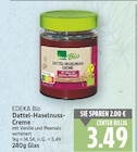 Dattel-Haselnuss-Creme von EDEKA Bio für 3,49 € bei E center im Angebot Dattel-Haselnuss-Creme von EDEKA Bio im aktuellen E center Prospekt