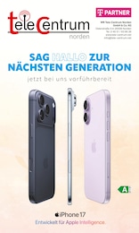 Der aktuelle WR Tele-Centrum Norden GmbH & Co.KG Prospekt SAG HALLO ZUR NÄCHSTEN GENERATION