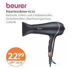 Haartrockner HC30 im V-Markt Prospekt Haartrockner HC30 von Beurer im aktuellen V-Markt Prospekt für 22,99 €