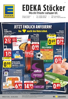 Aktueller EDEKA Prospekt (Engelskirchen, 25 Seiten zum blättern EDEKA Prospekt Aktuelle Angebote mit 25 Seiten
