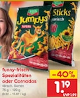 Spezialitäten oder Cornados von funny-frisch für 1,19 € bei Netto Marken-Discount im Angebot Spezialitäten oder Cornados von funny-frisch im aktuellen Netto Marken-Discount Prospekt