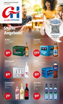 Aktueller Getränke Hoffmann Senftenberg Prospekt "Aktuelle Angebote" mit 8 Seiten