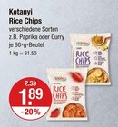 Rice Chips im Angebot bei V-Markt in Kempten Rice Chips Angebote von Kotanyi bei V-Markt Kempten für 1,89 €