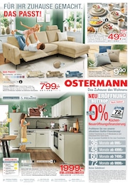 Ostermann Prospekt für Bottrop mit 12 Seiten Ostermann Prospekt für Bottrop: "FÜR IHR ZUHAUSE GEMACHT.", 12 Seiten, 29.08.2026 - 18.09.2026