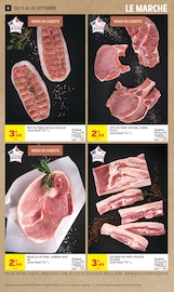 Promos Viande dans le catalogue "Intermarché" de Intermarché Hyper Viande en promo dans le catalogue Intermarché Hyper à la page 12