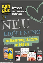 Aktueller nah und gut Supermarkt Prospekt in Pesterwitz und Umgebung, "NEUERÖFFNUNG" mit 4 Seiten, 14.11.2024 - 16.11.2024