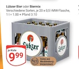 Aktuelles Bier oder Biermix Angebot bei GLOBUS in Erfurt ab 9,99 €