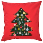 Aktuelles Kissenbezug Weihnachtsbaum rot Angebot bei IKEA in Cuxhaven ab 3,99 €