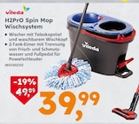 H2PrO Spin Mop Wischsystem bei Globus-Baumarkt im Fellbach Prospekt für 39,99 €