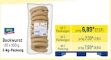 Bockwurst im METRO Prospekt Bockwurst von Aro im aktuellen METRO Prospekt für 7,37 €