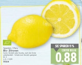 Bio-Zitronen für 0,88 € bei E center im Angebot Bio-Zitronen im aktuellen E center Prospekt