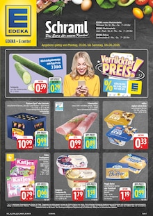 EDEKA Prospekt der Woche "Wir lieben Lebensmittel!" Seite 1, 01.06.2026 bis 06.06.2026 für Rehau Aktueller EDEKA Prospekt "Wir lieben Lebensmittel!" Seite 1 von 32 Seiten für Rehau