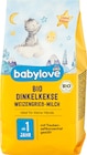 Dinkelkekse Weizengrieß-Milch ab 1 Jahr Angebote von babylove bei dm-drogerie markt Castrop-Rauxel für 1,15 €