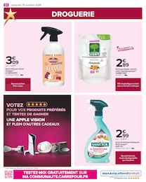 Offre Spray désinfectant dans le catalogue Carrefour du moment à la page 54