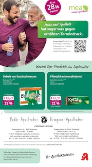 Aktueller mea - meine apotheke Prospekt "Unsere September-Angebote" Seite 1 von 4 Seiten