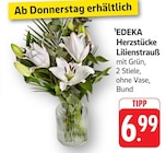 E center Landau - Herzstücke Lilienstrauß Angebot im Prospekt Herzstücke Lilienstrauß bei E center im Landau Prospekt für 6,99 €