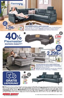 Sofa im aktuellen Möbel Borst Prospekt (Ulm) Sofa im Möbel Borst Prospekt "POLSTER SPEZIAL" mit 8 Seiten (Ulm)
