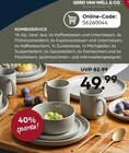 KOMBISERVICE von GERD VAN WELL & CO. für 49,99 € bei buss im Angebot KOMBISERVICE von GERD VAN WELL & CO. im aktuellen buss Prospekt