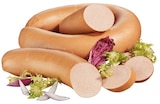Fleischwurst im REWE Prospekt GQB Strohschwein Lyoner von Schiller im aktuellen REWE Prospekt für 0,99 €