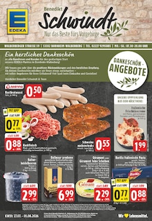 Aktueller EDEKA Prospekt "Aktuelle Angebote" für Bornheim Aktueller EDEKA Prospekt für Bornheim mit Seiten