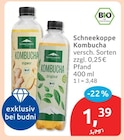 Aktuelle Ingwer Angebote bei budni in Hamburg Aktuelles Kombucha Ingwer Angebot bei budni in Hamburg ab 1,39 €