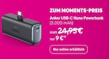 USB-C Nano Powerbank Angebote von Anker bei Telekom Shop Stuttgart für 9,00 €
