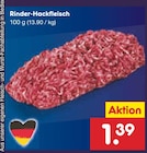 Rinder-Hackfleisch Angebote bei Netto Marken-Discount Weiden für 1,39 €