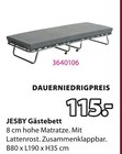 JESBY Gästebett im aktuellen JYSK Prospekt