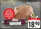 Aktuelle Sauerbraten Angebote bei E center in Remscheid Aktuelles Rindersauerbraten Angebot bei E center in Remscheid ab 18,90 €