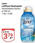 Luftfrisch Weichspüler im Angebot bei GLOBUS in Weimar Luftfrisch Weichspüler Angebote von Lenor bei GLOBUS Weimar für 3,79 €
