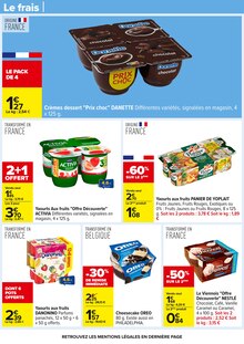 Promotion Panier De Yoplait dans le prospectus Carrefour, valable du 15/07/2025 au 28/07/2025 Promo Panier De Yoplait dans le catalogue Carrefour du moment à la page 27