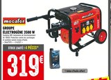 GROUPE ÉLECTROGÈNE 3500 W - MECAFER en promo chez Batkor GROUPE ÉLECTROGÈNE 3500 W - MECAFER dans le catalogue Batkor