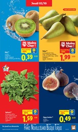 Offre Epinards dans le catalogue Lidl du moment à la page 3