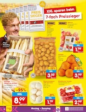 Kartoffeln im Netto Marken-Discount Prospekt in Konstanz Aktueller Netto Marken-Discount Prospekt mit Kartoffeln, "Aktuelle Angebote", Seite 6