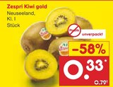 Kiwi gold bei Netto Marken-Discount im Blankenfelde Prospekt für 0,33 €