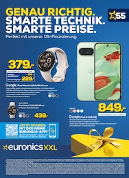 EURONICS Prospekt "GENAU RICHTIG. SMARTE TECHNIK. SMARTE PREISE." für Leißling, 10 Seiten, 23.10.2024 - 03.11.2024