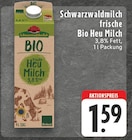 Bio Heu Milch Angebote von Schwarzwaldmilch bei E center Mülheim für 1,59 €