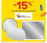 Promo -15% sur les miroirs éclairants MPglass à  dans le catalogue Castorama à Lescar