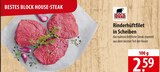 Rinderhüftfilet in Scheiben im Angebot bei famila Nordost in Stralsund Rinderhüftfilet in Scheiben Angebote von Block House bei famila Nordost Stralsund für 2,59 €