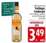 Rotwein im EDEKA Prospekt Riesling süß im aktuellen EDEKA Prospekt für 3,49 €