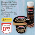 Aktuelle Energydrink Angebote bei GLOBUS in Salzgitter Aktuelles High Protein Pudding Angebot bei GLOBUS in Salzgitter ab 0,99 €