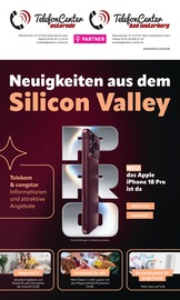 TelefonCenter Osterode ElektromĂ€rkte Prospekt der aktuellen Woche mit 8 Seiten, gĂŒltig von 01.10.2026 bis 31.10.2026, in Clausthal-Zellerfeld und Umgebung Aktueller TelefonCenter Osterode ElektromĂ€rkte Prospekt in Clausthal-Zellerfeld und Umgebung, "Neuigkeiten aus dem Silicon Valley" mit 8 Seiten, 01.10.2026 - 31.10.2026